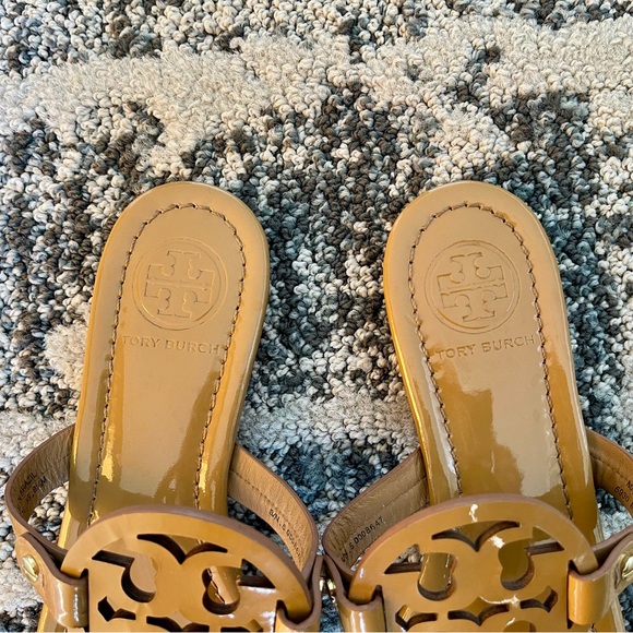 Tory Burch Miller Patent Leather Sandals - Picture 6 of 10
